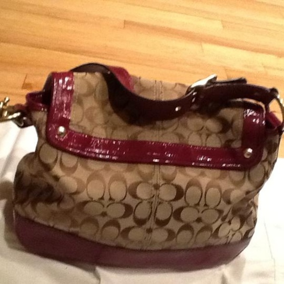 Coach Canvas Hobo Bag - Picture 3 of 7